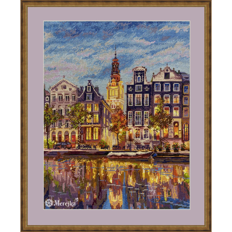 (image for) Amsterdam Counted Cross Stitch Kit